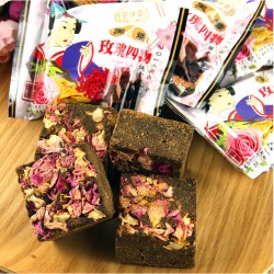 臺灣進口史瑞克黑糖塊45g 玫瑰四物沖調飲品 多口味