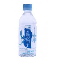 燕京蘇打水 至簡蘇打水380ml x24 天然弱堿無糖蘇打水