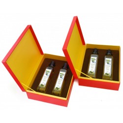 西班牙進口特級初榨橄欖油750ml*2豪華木盒禮盒裝 中秋送禮佳品