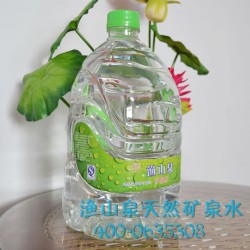 漁山泉天然礦泉水 養生泉水 口感純正 4.5L*4瓶品質保障