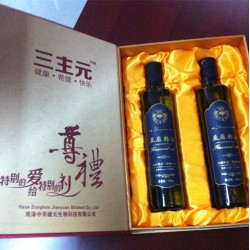 亞麻籽油 冷榨高端食用油  非轉(zhuǎn)基因 東方橄欖油