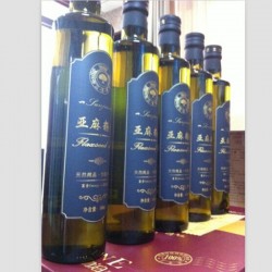 亞麻籽油 冷榨高端食用油  非轉(zhuǎn)基因 東方橄欖油