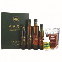 一級冷榨亞麻籽油脫蠟亞麻油內蒙胡麻油 OEM貼牌加工委托蒙谷香