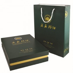 內蒙古最好的亞麻籽油，100%純正，認準蒙谷香牌亞麻籽油