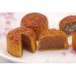50g鮮果水果味廣式月餅批發3種口味選擇草莓鳳梨水蜜桃 一箱10斤