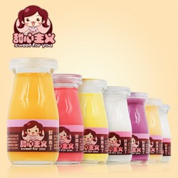 總代批發 甜心主義鮮果布丁果凍 玻璃瓶 100g  多口味 20瓶/箱