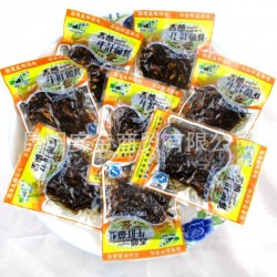 品世散稱麻辣味牛肝菌絲250克 云南特產即食休閑零食品 批發代發