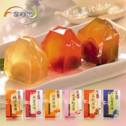 臺灣原裝進口雪之戀果凍布丁高品質(zhì)芒果草莓布丁果肉布丁12斤/箱