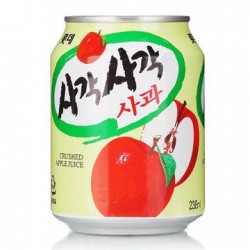 韓國進口 lotte樂天蘋果果粒飲料 原味果肉果汁飲品 238ml*12罐