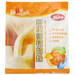 供應龍丹多維高鈣奶粉400克 骨骼營養專家袋裝奶粉批發 品質保障