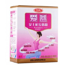 三元愛益女士配方奶粉 專為女性設計奶粉 400g/盒（25g*16袋）
