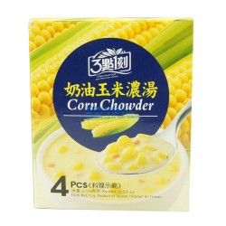 三點一刻臺灣進口食品批發 3點1刻奶油玉米濃湯 3.15營養早餐72g