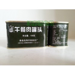 北戴河牌 優級午餐肉罐頭198g 豬肉罐頭 實體擔保