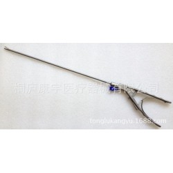 腹腔鏡手術(shù)器械 V形持針鉗 V形持針鉗彎頭 V型持針鉗直頭 持針器