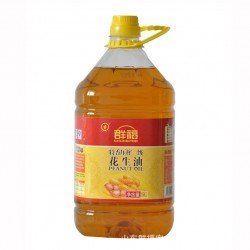 廠家自銷自產 群福特香壓榨一級花生油5L*4  特價批發 銷售