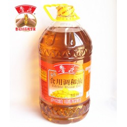 正品專供山東魯花食用調和油（原魯花花生調和油）5L*4